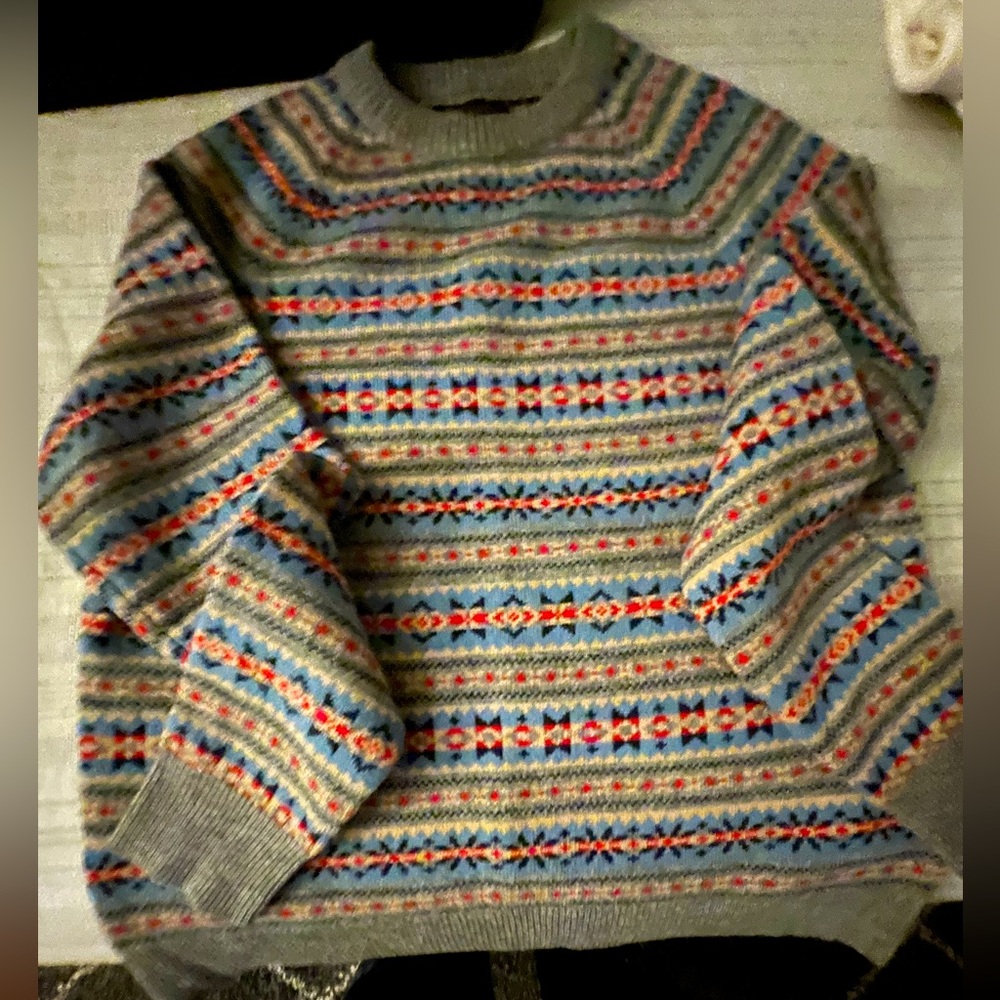 Like new Wool Fair Isle Sweater